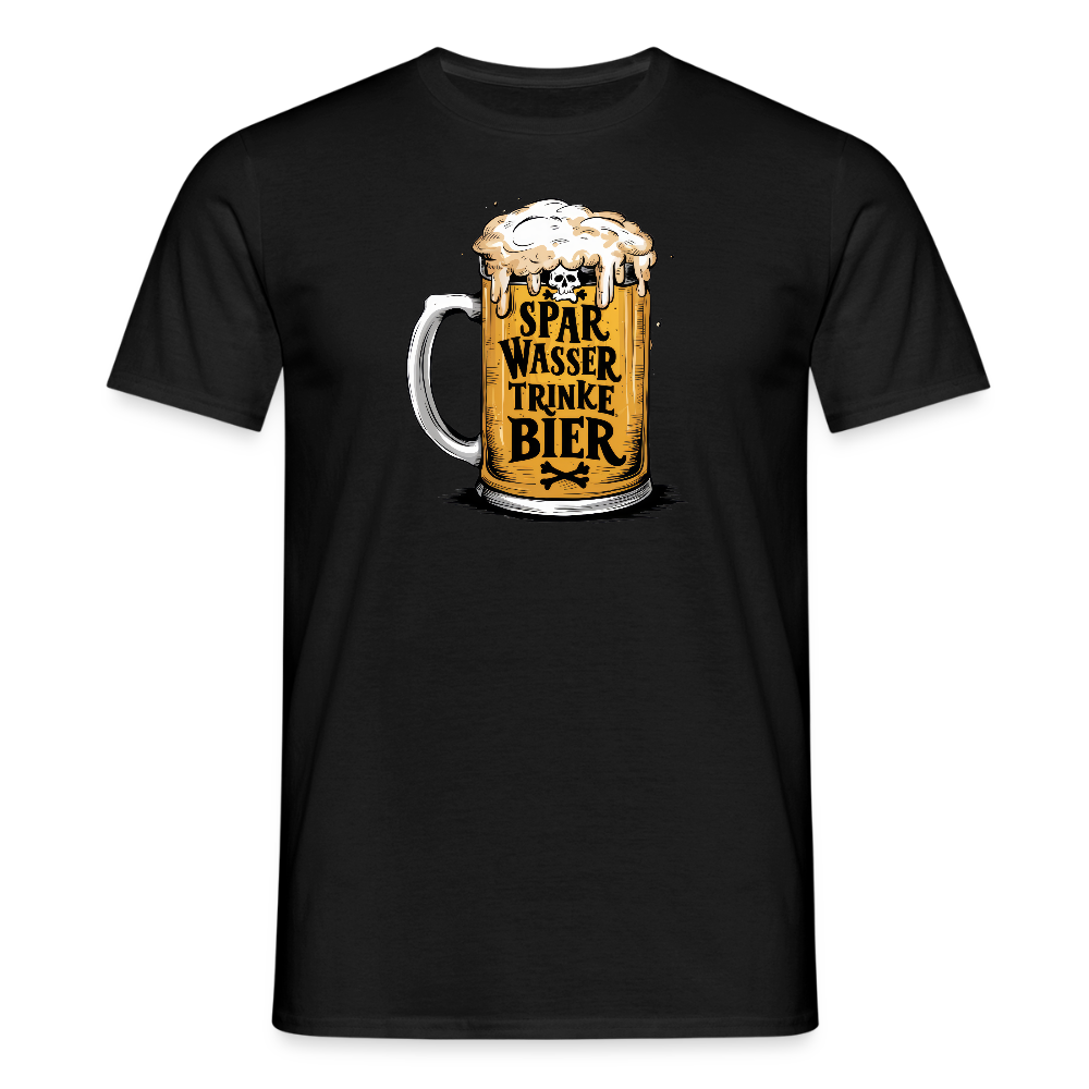 SSW2585 Spar Wasser Trinke Bier - Schwarz