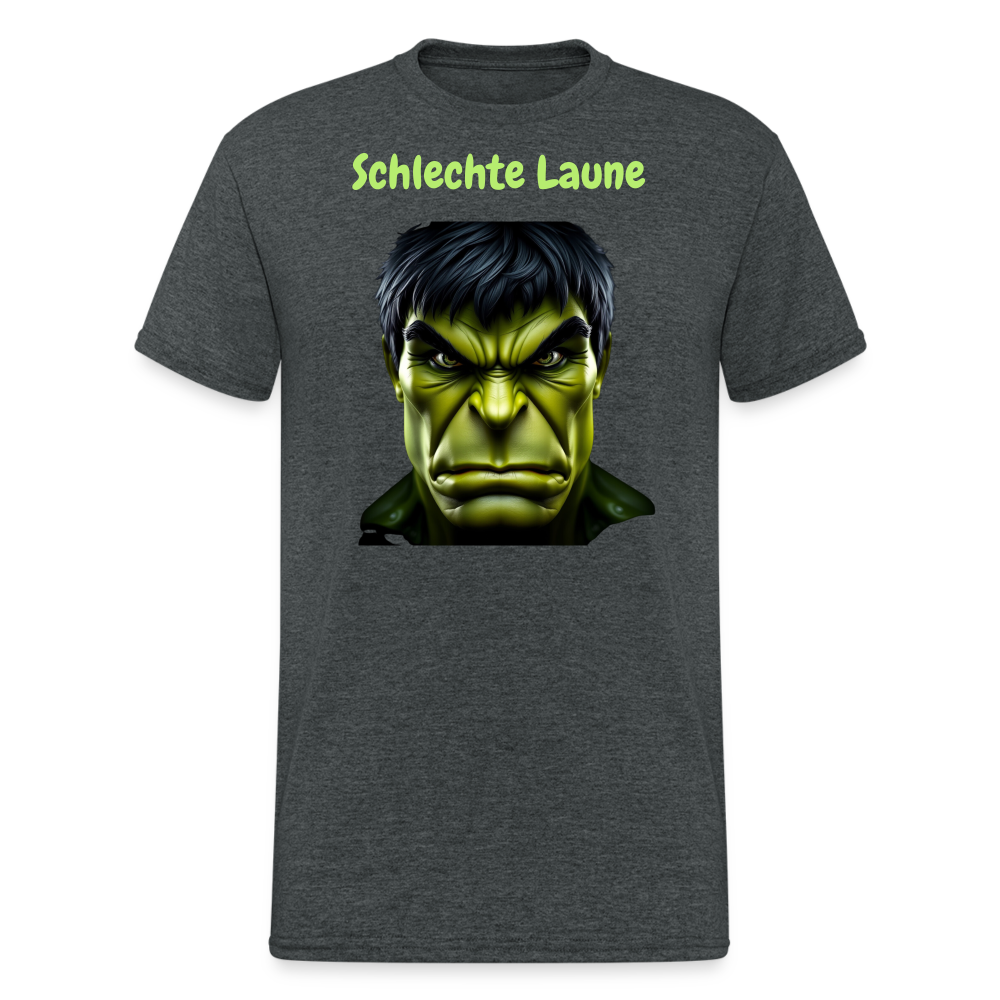 SSW2240 Schlechte Laune - Dunkelgrau meliert