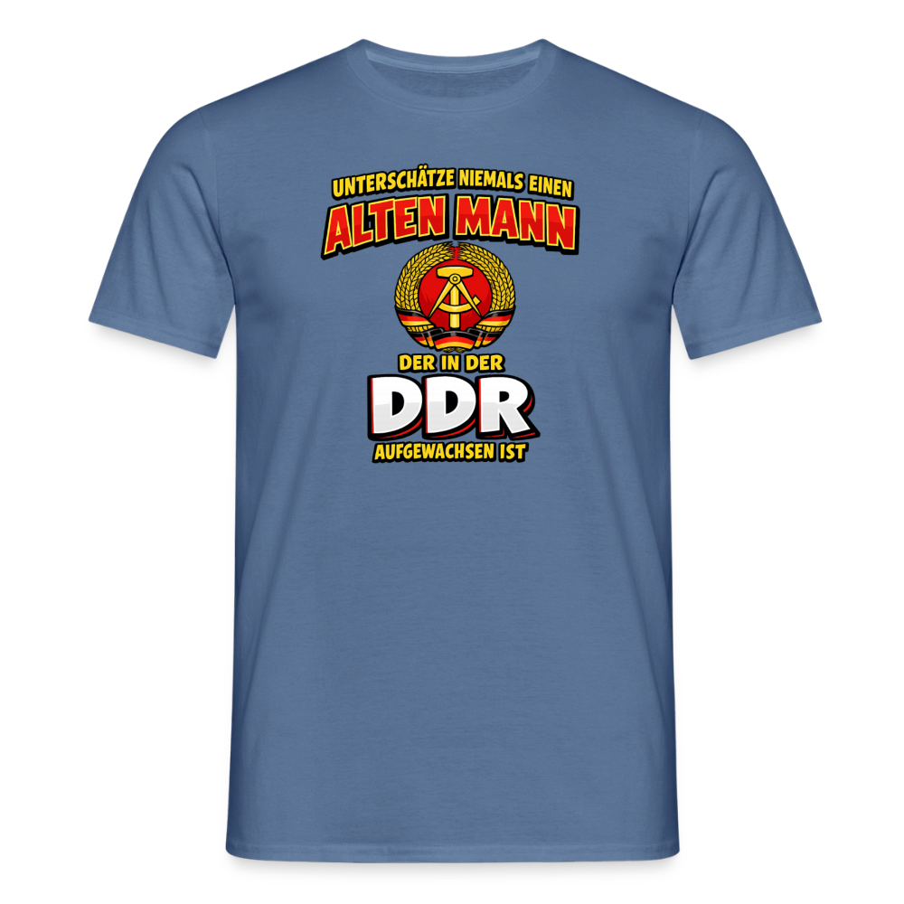 SSW2810 UNTERSCHÄTZE NIEMALS EINEN ALTEN MANN... - Taubenblau 