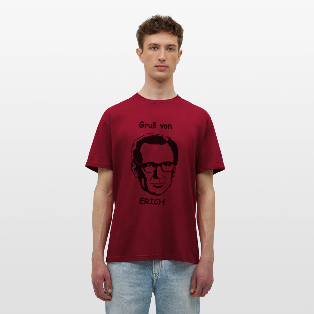 OSSI10 Gruß von  ERICH - Ziegelrot