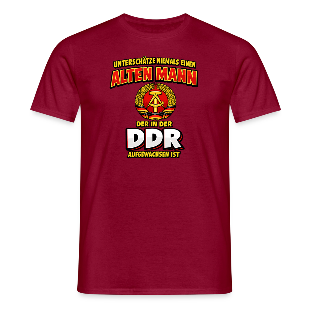 SSW2810 UNTERSCHÄTZE NIEMALS EINEN ALTEN MANN... - Ziegelrot