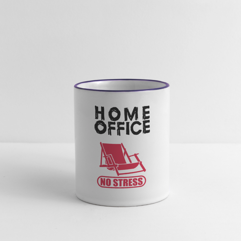 SSW2565HOME OFFICE NO STRESS - Weiß/Kobaltblau