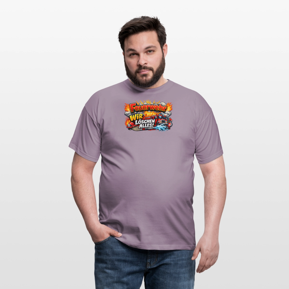 SSW2814 FEUERWEHR WIR LÖSCHEN ALLES - Lilagrau 