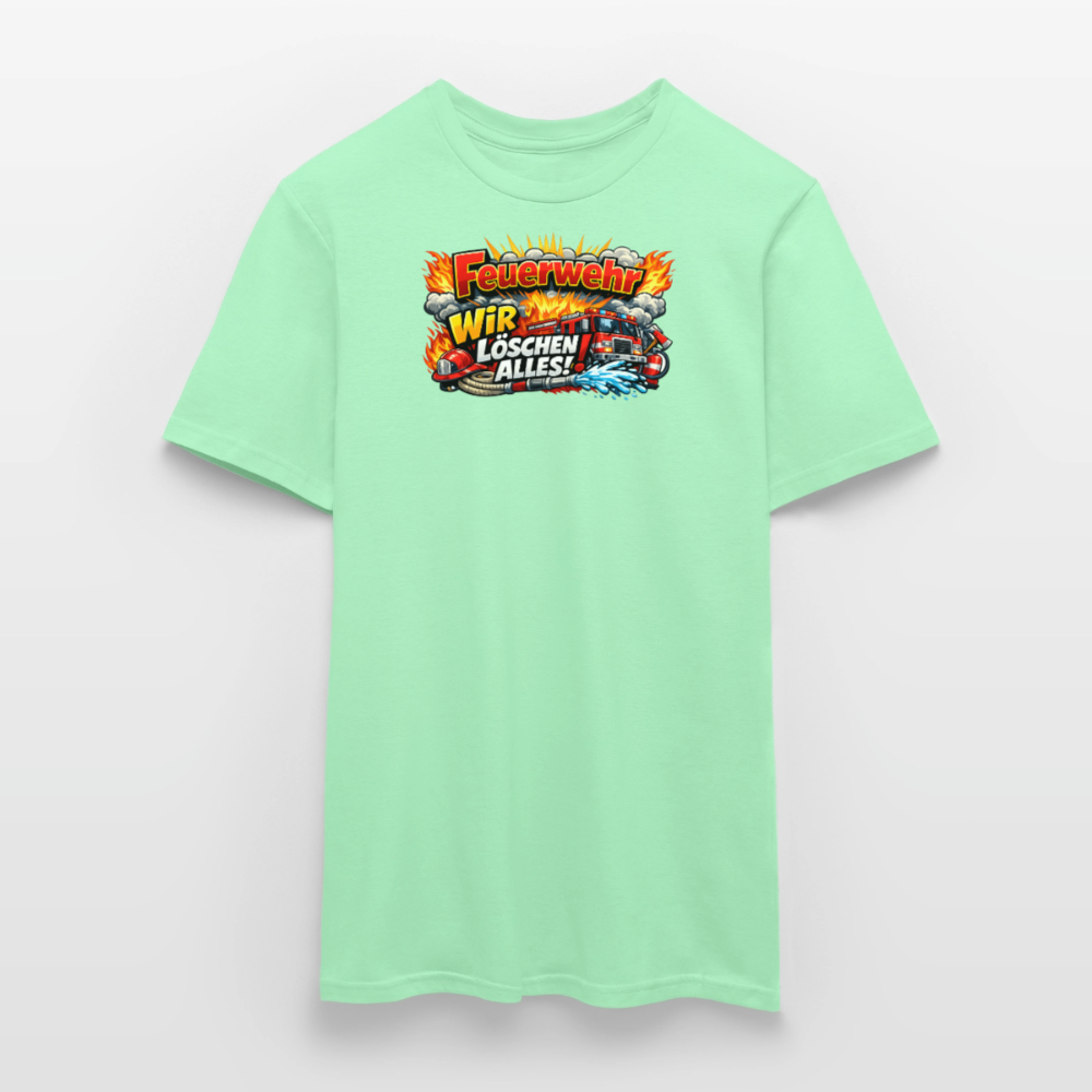 SSW2814 FEUERWEHR WIR LÖSCHEN ALLES - Mintgrün