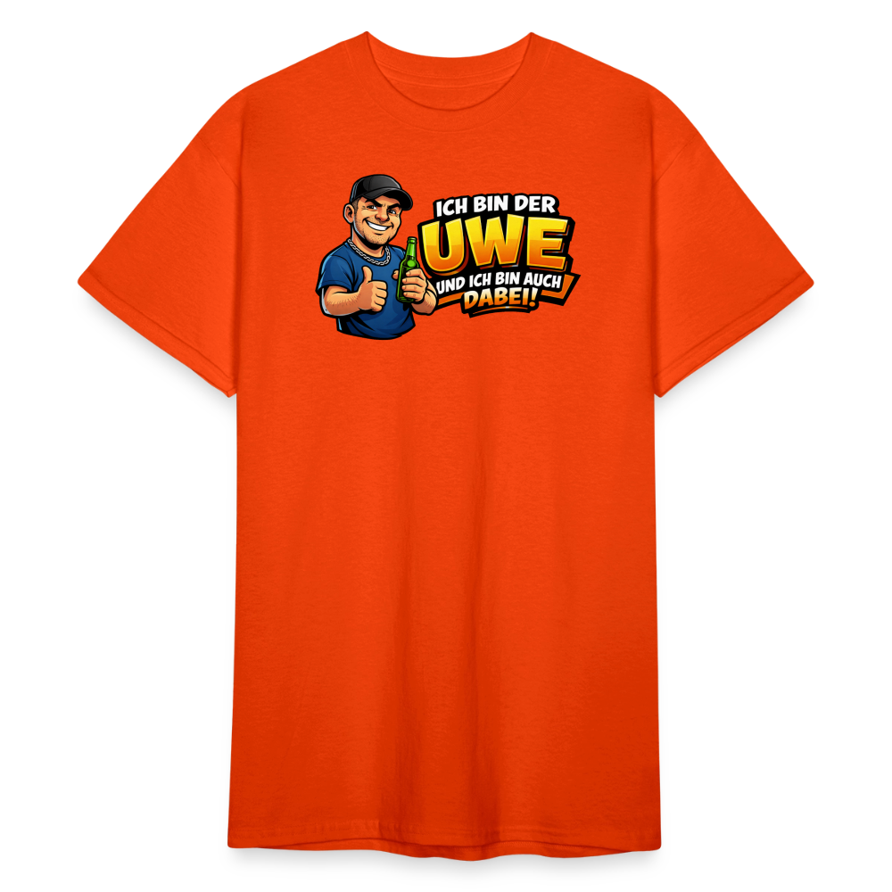SSW2830ICH BIN DER UWE UND ICH BIN AUCH DABEI! - kräftig Orange