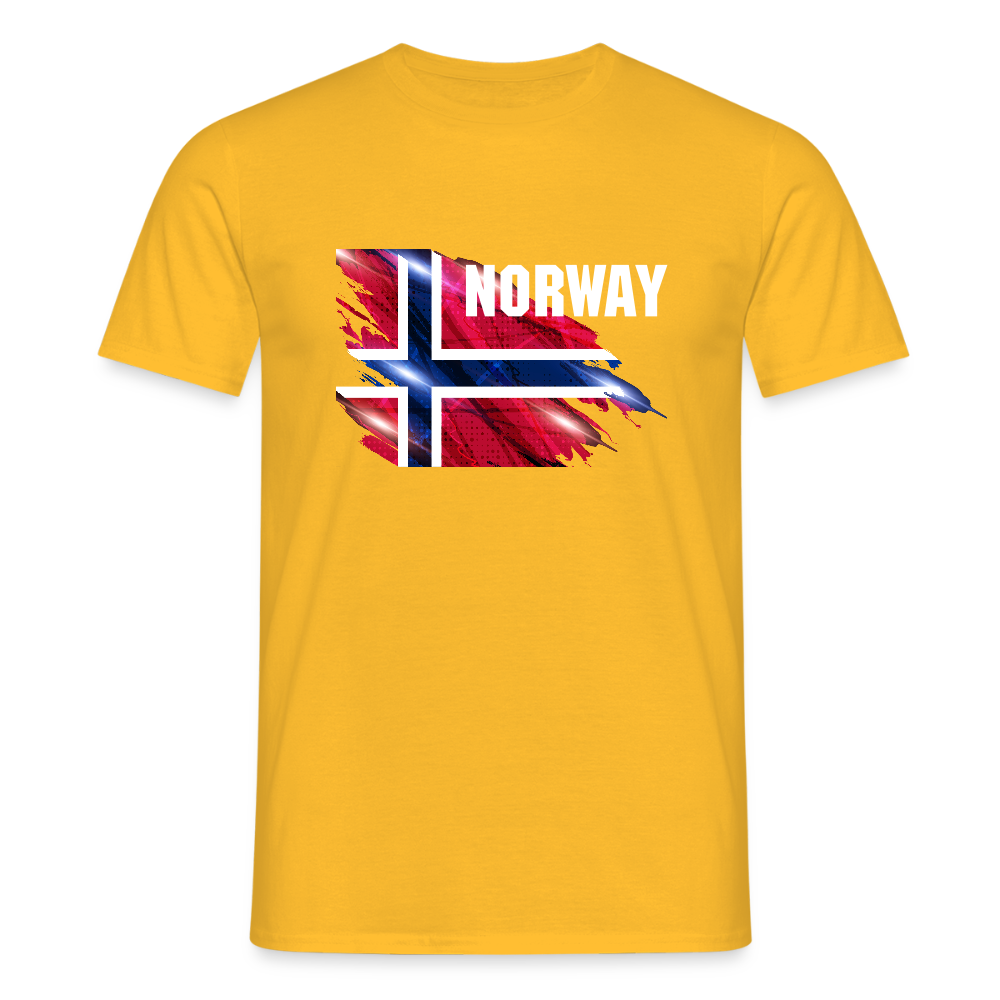 SSW2535 Flag of Norway - Gelb