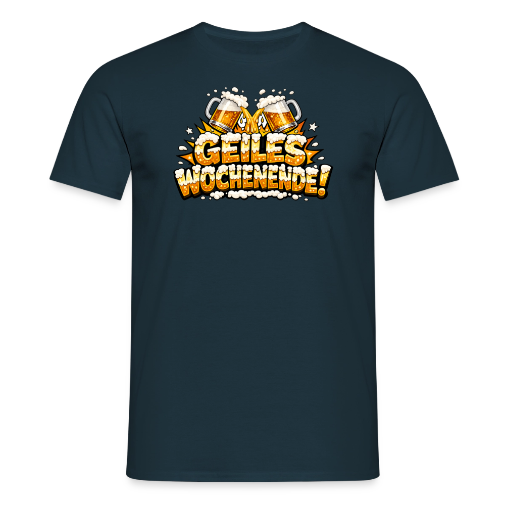 SSW2851 GEILES WOCHENENDE BIER - Navy