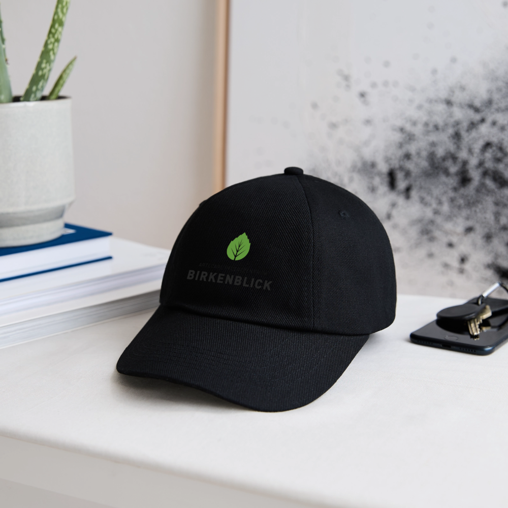 Baseballkappe Birkenblick - Schwarz/Schwarz