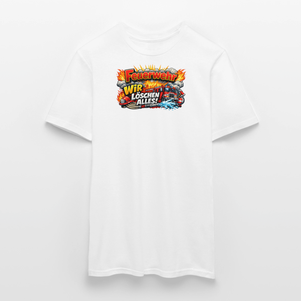 SSW2814 FEUERWEHR WIR LÖSCHEN ALLES - Weiß
