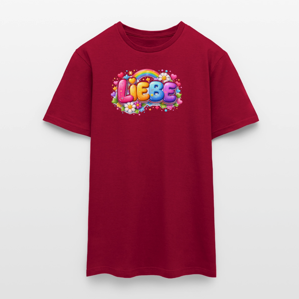 SSW2708Liebe Regenbogen - Ziegelrot