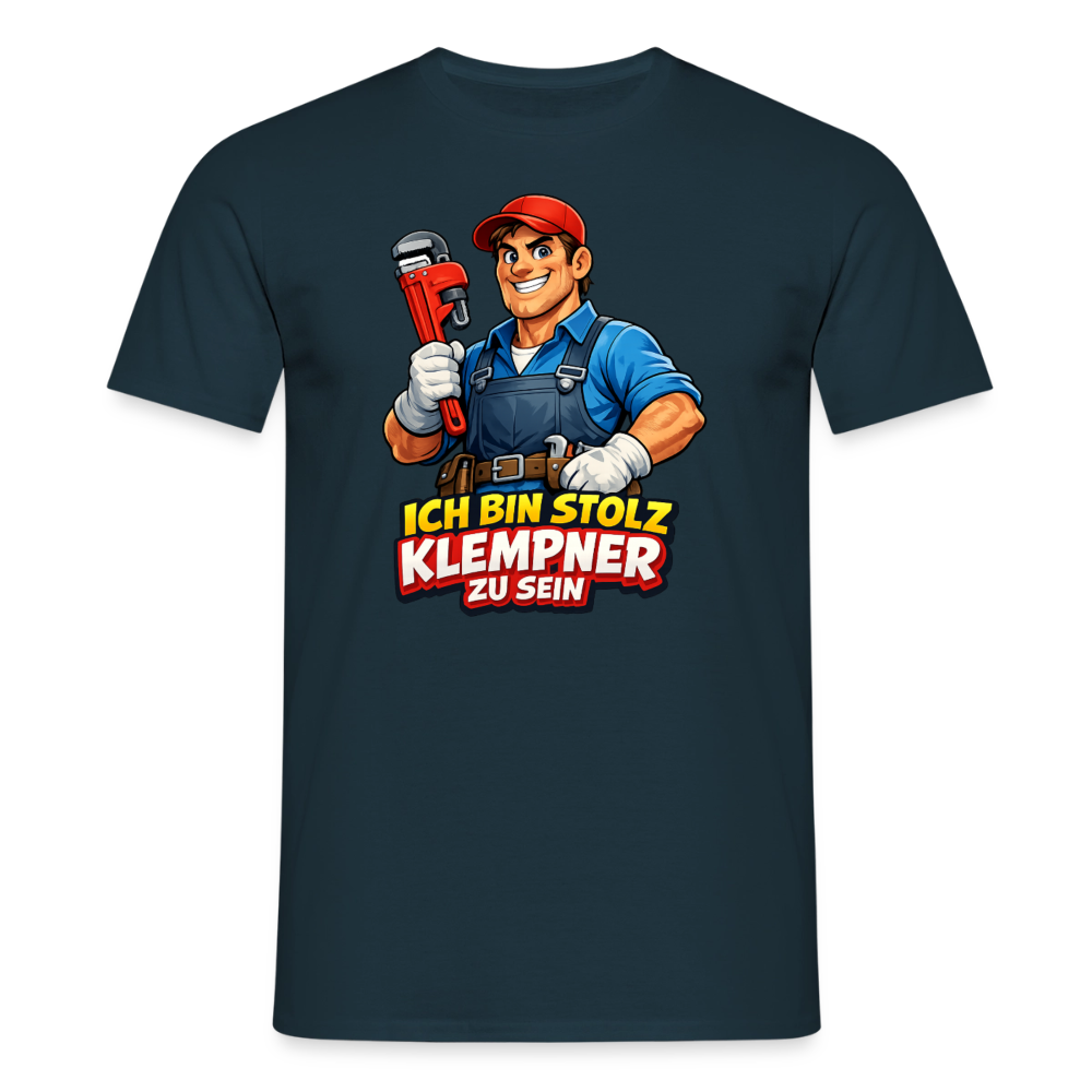 SSW2824 ICH BIN STOLZ KLEMPNER ZU SEIN - Navy