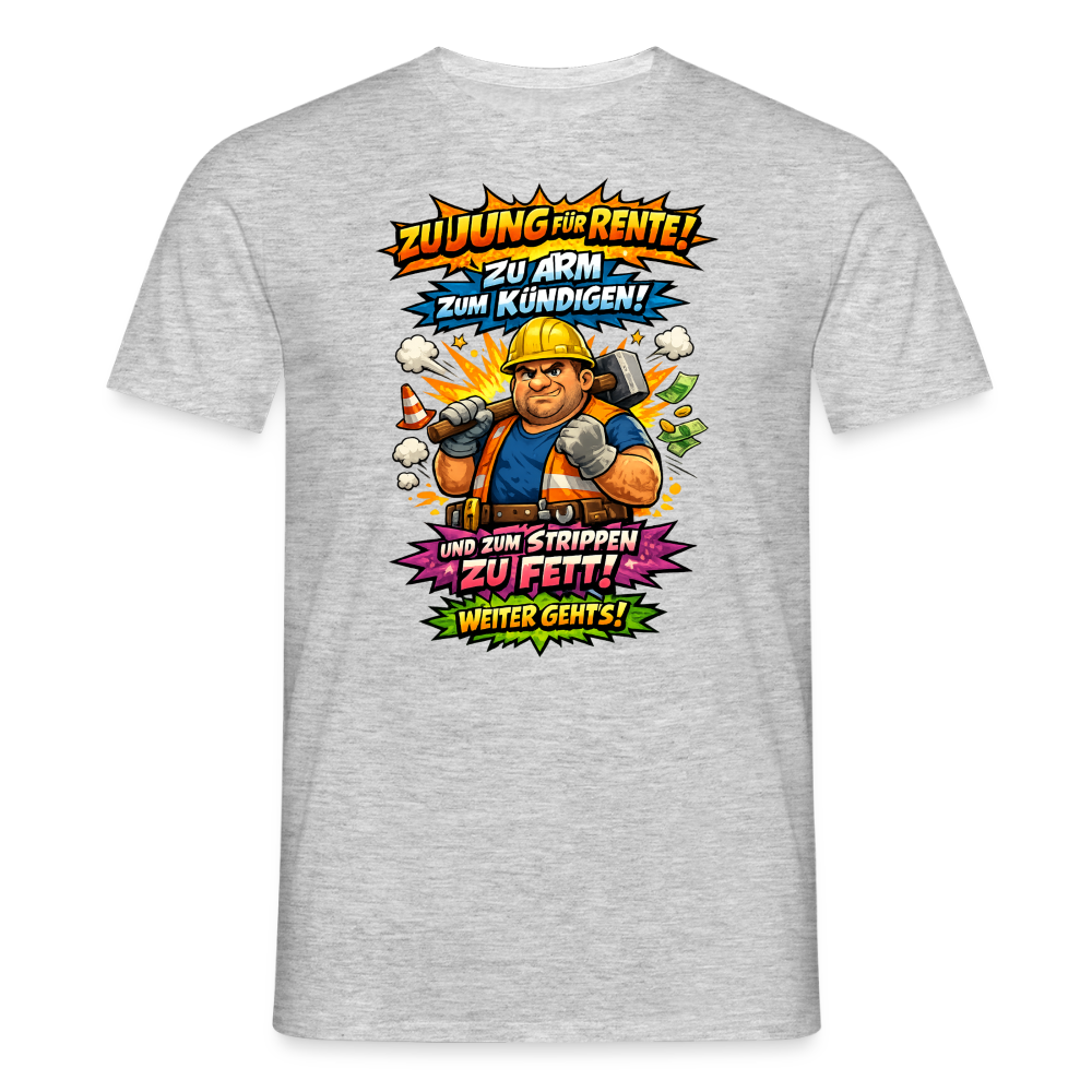 SSW2816 ZU JUNG FÜR RENTE! - Grau meliert