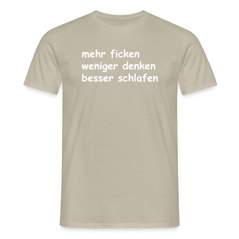 SSW2650mehr ficken weniger denken besser schlafen - Sandbeige