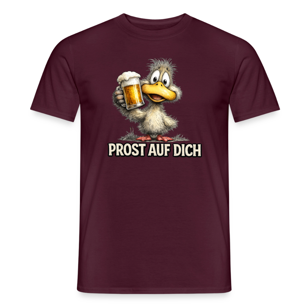SSW2880Ente Prost auf dich - Ziegelrot