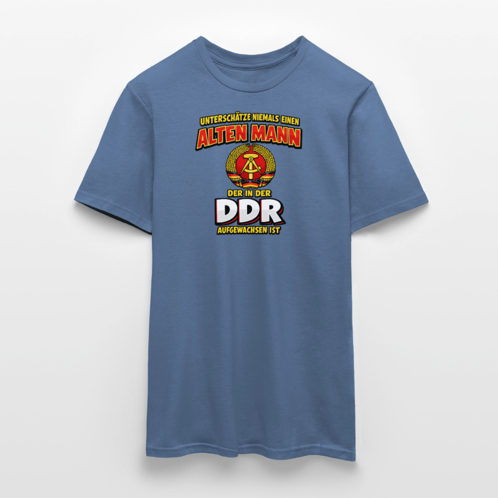 SSW2810 UNTERSCHÄTZE NIEMALS EINEN ALTEN MANN... - Taubenblau 