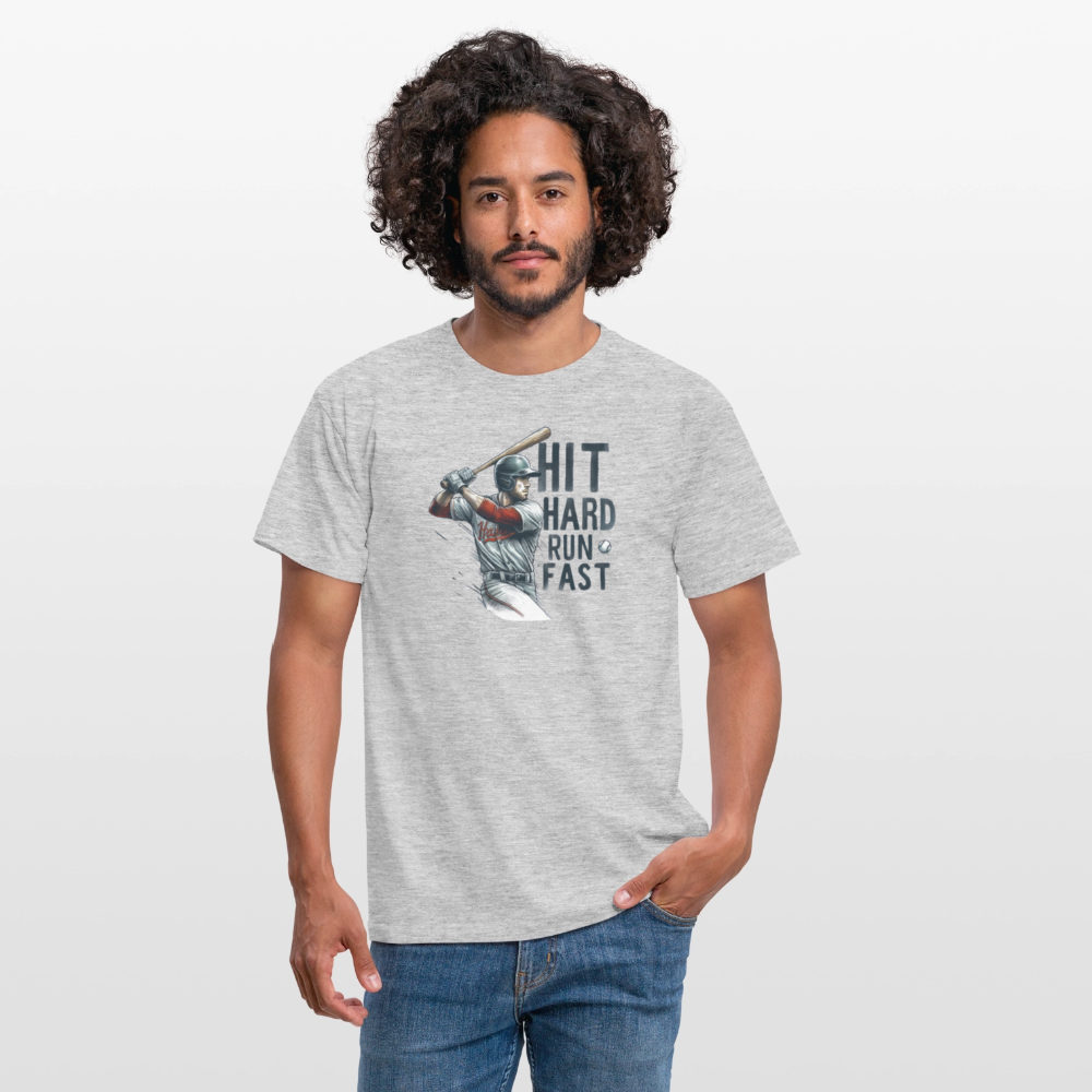 SSW2583 Baseball Hit - Grau meliert