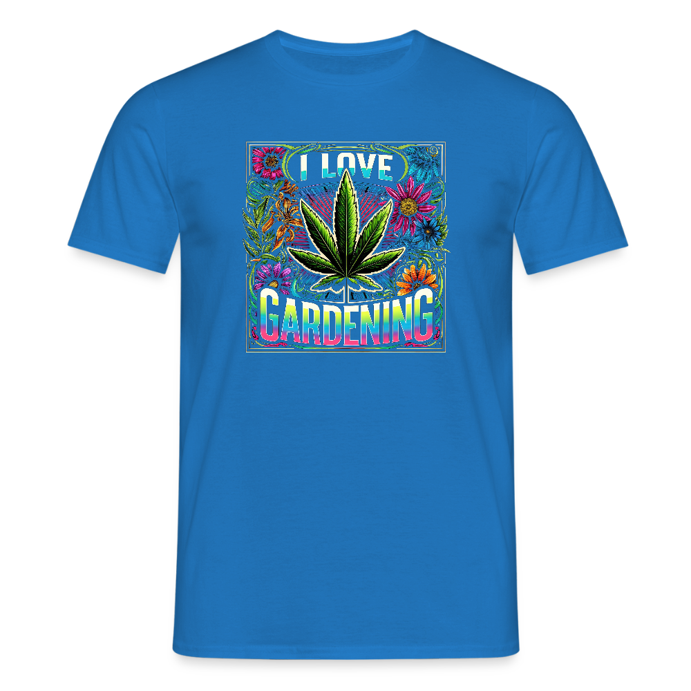 SSW2497Cannabisblume - Royalblau