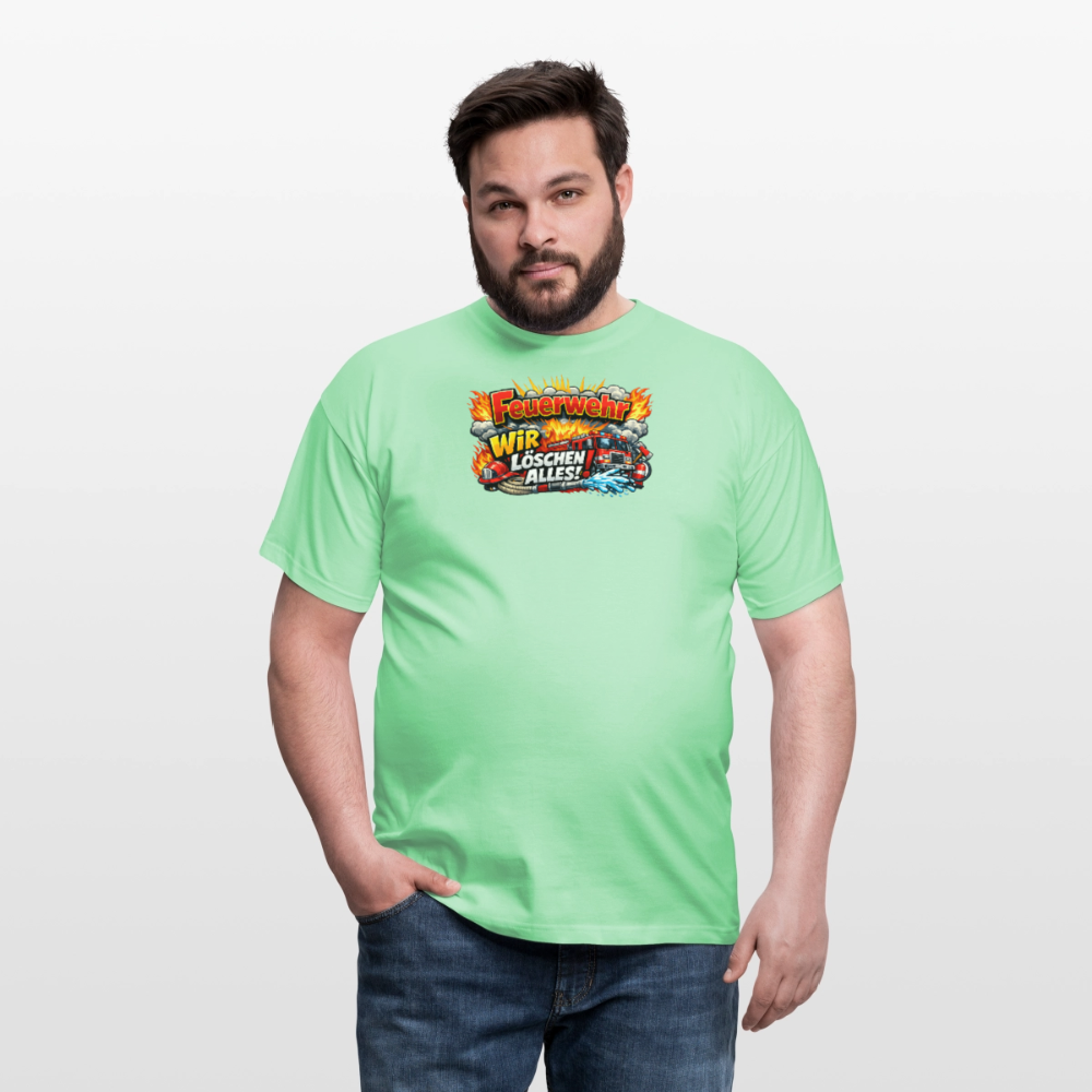 SSW2814 FEUERWEHR WIR LÖSCHEN ALLES - Mintgrün