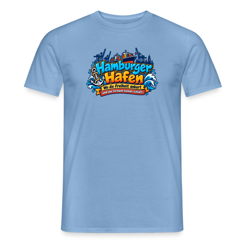 SSW2934Hamburger Hafen – wo die Freiheit ankert und das Fernweh niemals schläft. - Carolina Blue
