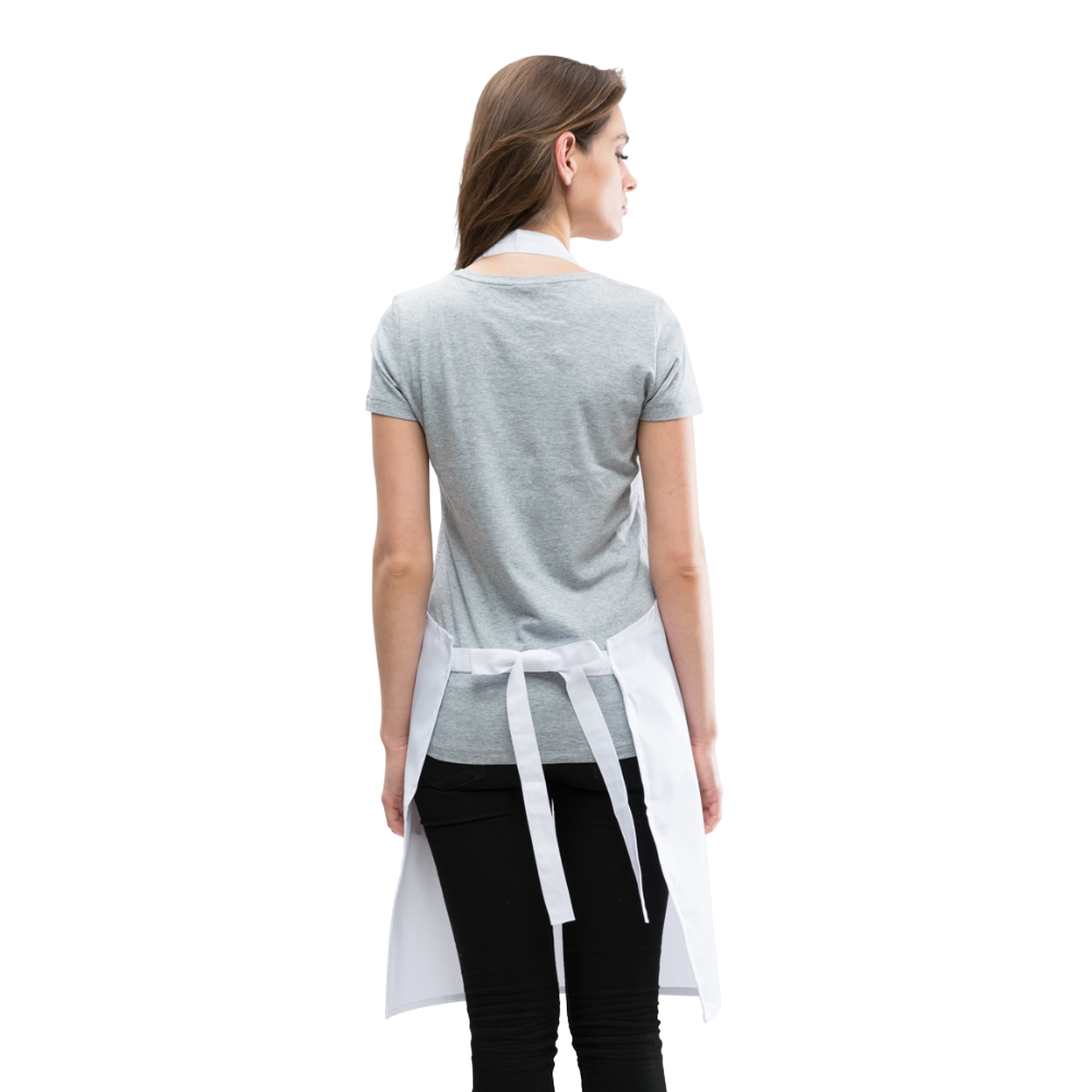 OSSI19 Kochschürze  HALT STAATSGRENZE - Weiß