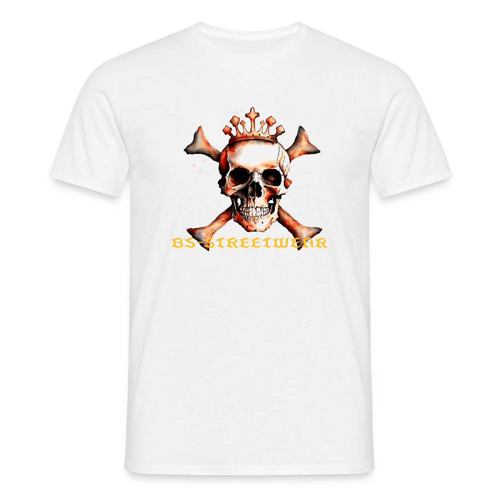 SSW2498Totenkopf BS Streetwear - Weiß