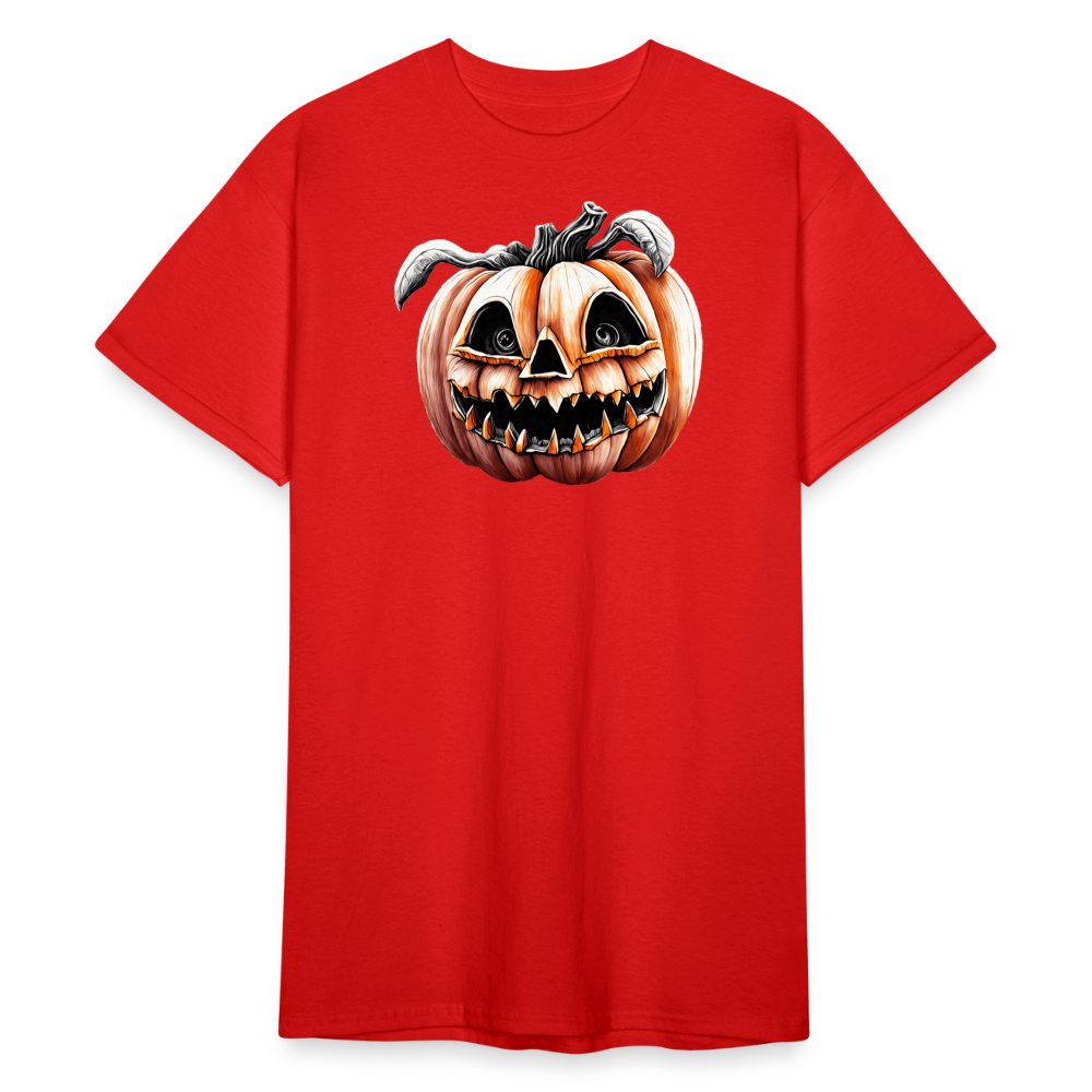 SSW2234 Bunter_Halloween-Kuerbis_mit_gruseligem_Gesicht - Rot