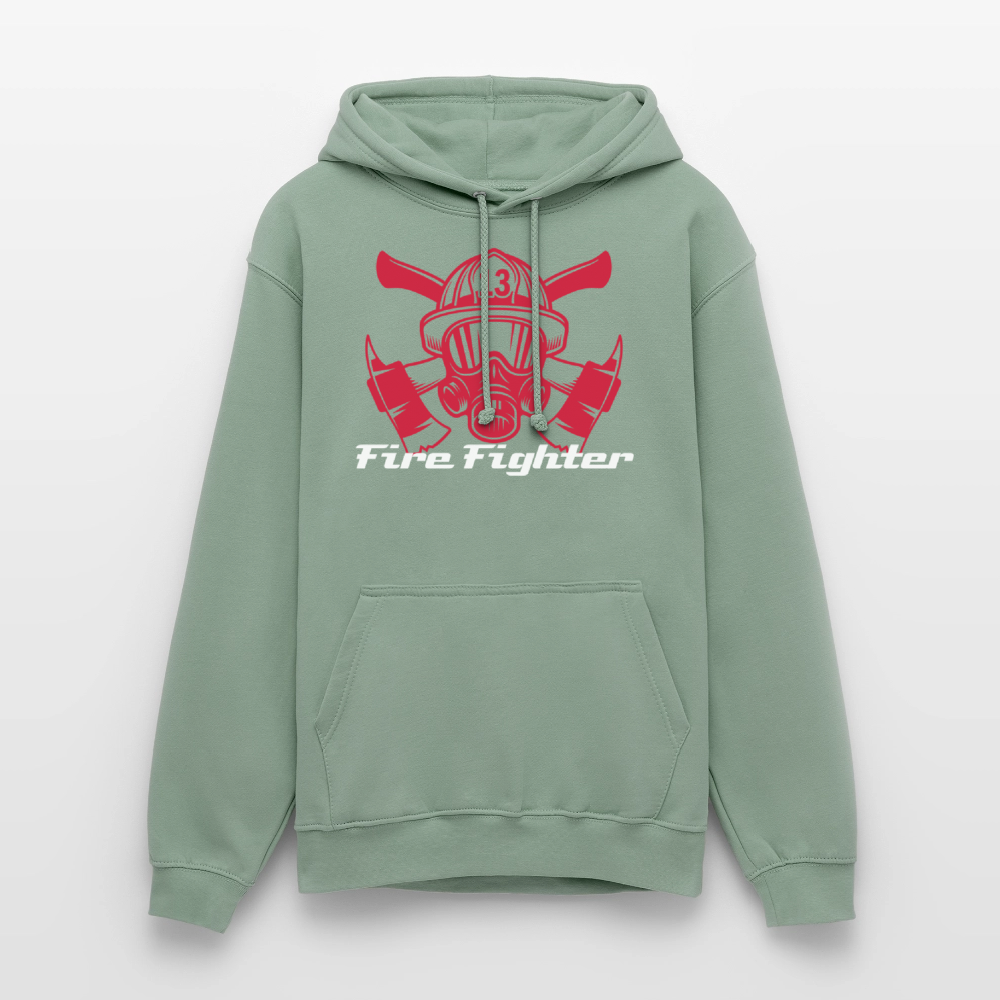 SSW2603 Fire Fighter Unisex Hoodie - Graugrün