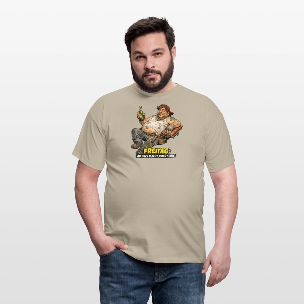 SSW2819 Dachdecker FREITAG: AB EINS MACHT JEDER SEINS - Sandbeige
