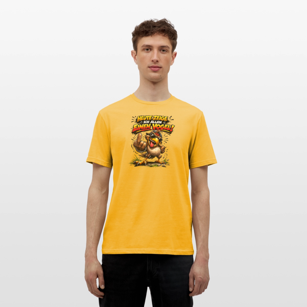 SSW2798 HEUTE ZEIGE ICH ALLEN EINEN VOGEL - Gelb
