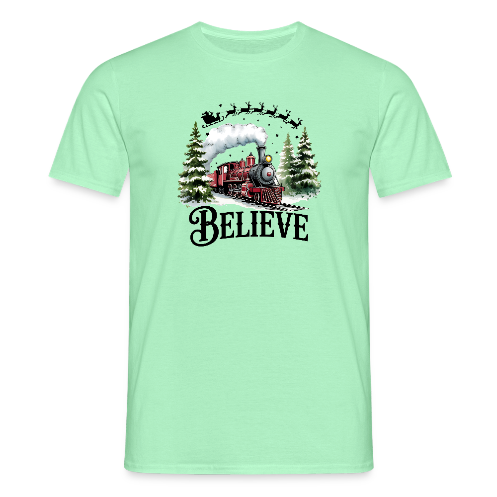 SSW2611North Pole Train - Mintgrün