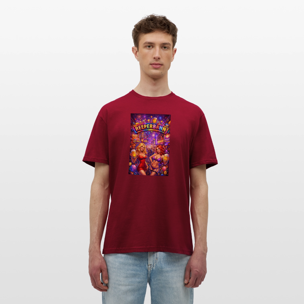 SSW2681Reeperbahn bunt - Ziegelrot