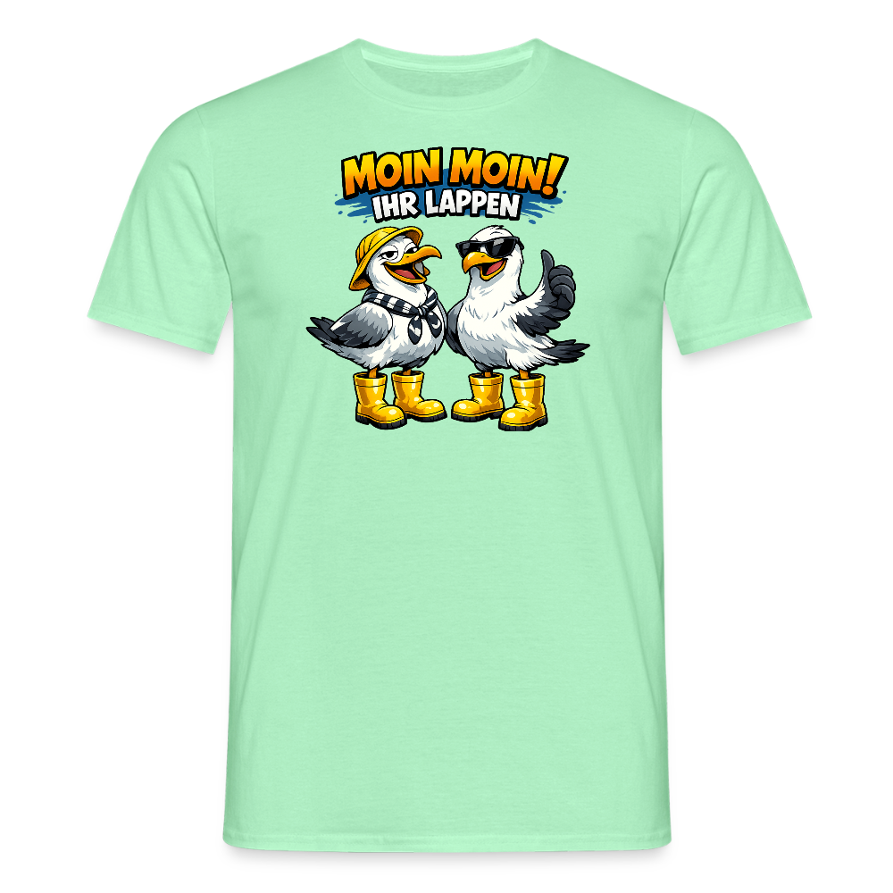 SSW2729 MOIN MOIN IHR LAPPEN - Mintgrün