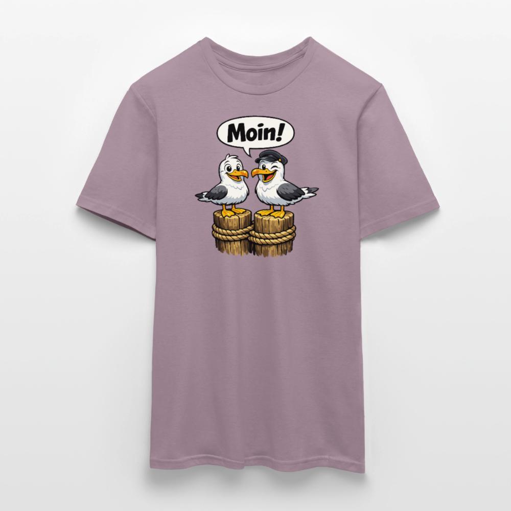 SSW2718Möwen sagen Moin - Lilagrau 