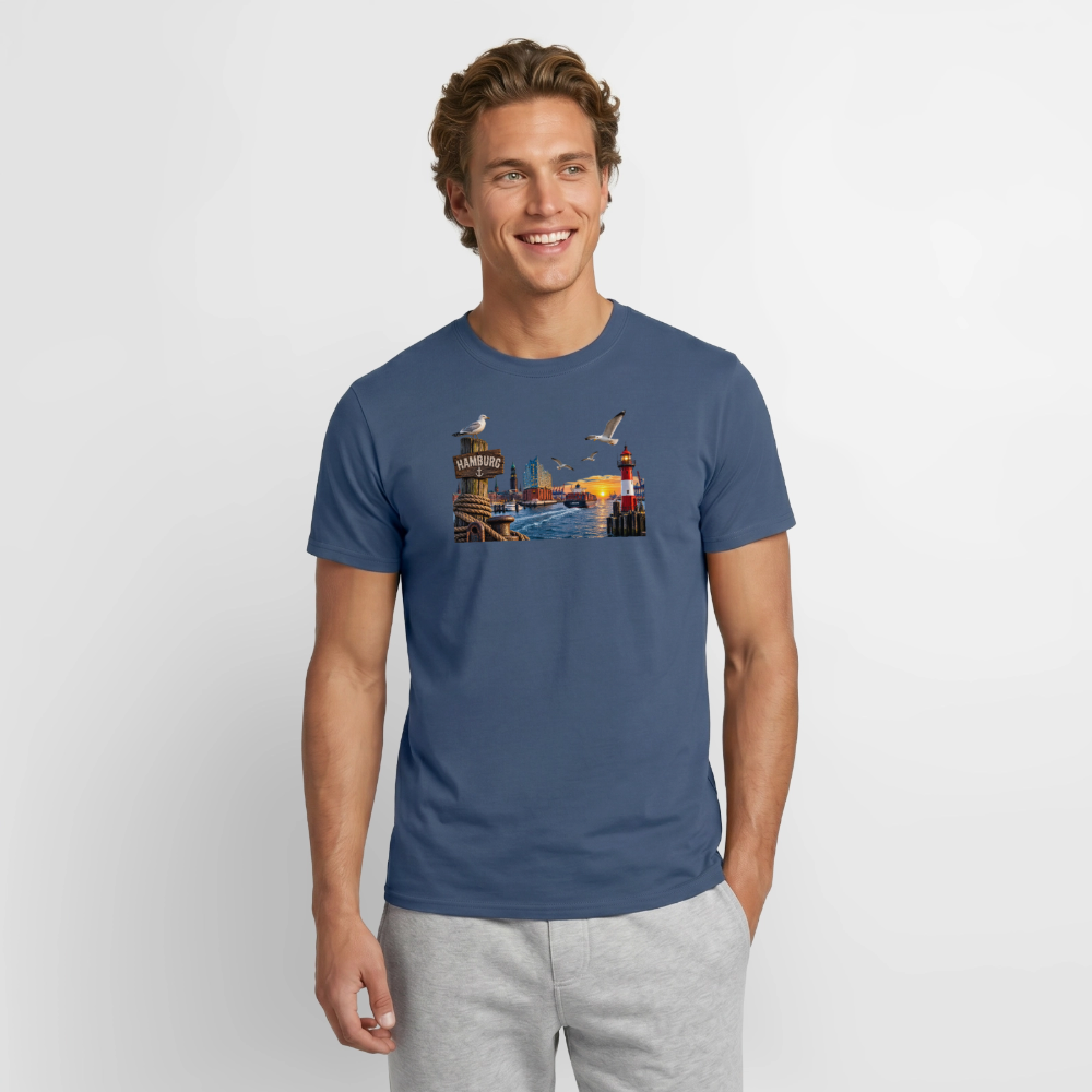 SSW2930HamburgerHafenSonne - Dunkles Denimblau