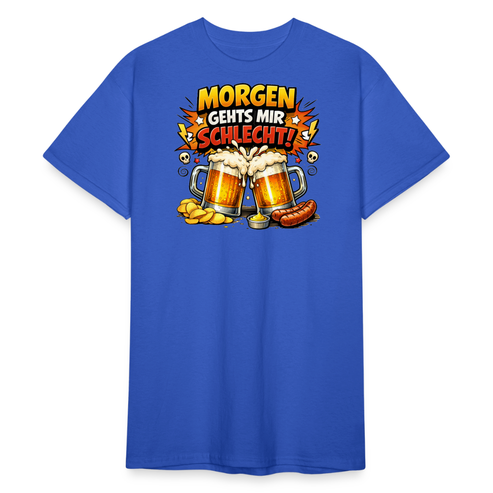 SSW2838 MORGEN GEHTS MIR SCHLECHT - Königsblau