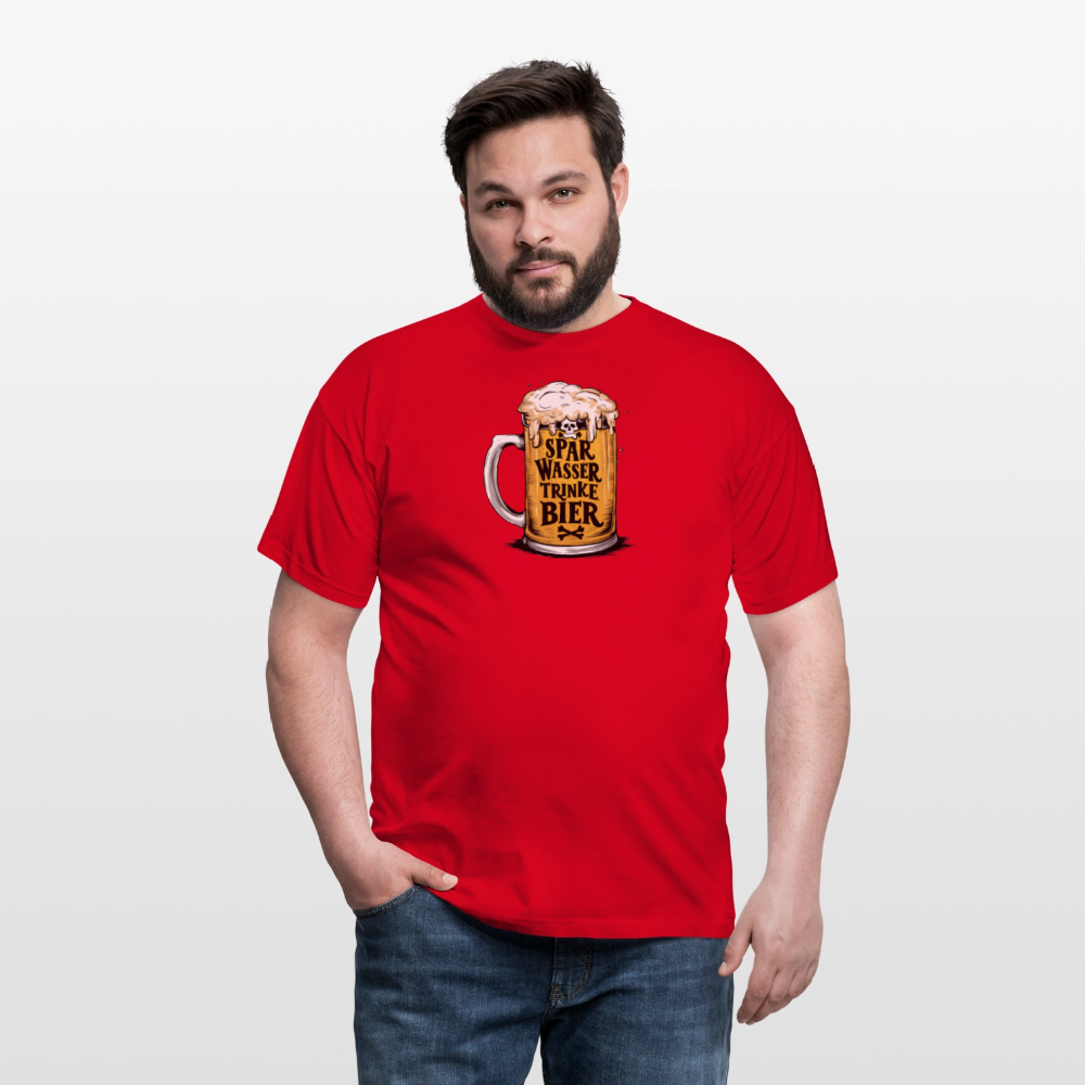 SSW2585 Spar Wasser Trinke Bier - Rot