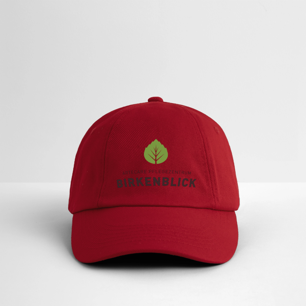 Baseballkappe Birkenblick - klassisch Rot