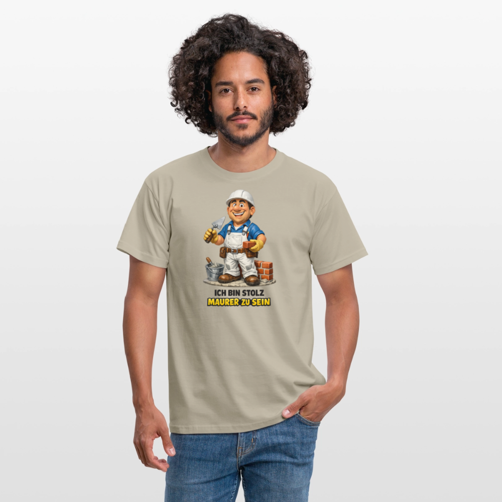 SSW2823 ICH BIN STOLZ MAURER ZU SEIN - Sandbeige