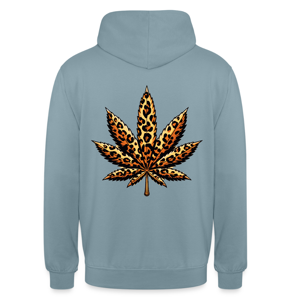 SSW2609 5 Sterne Blatt - Nebelblau