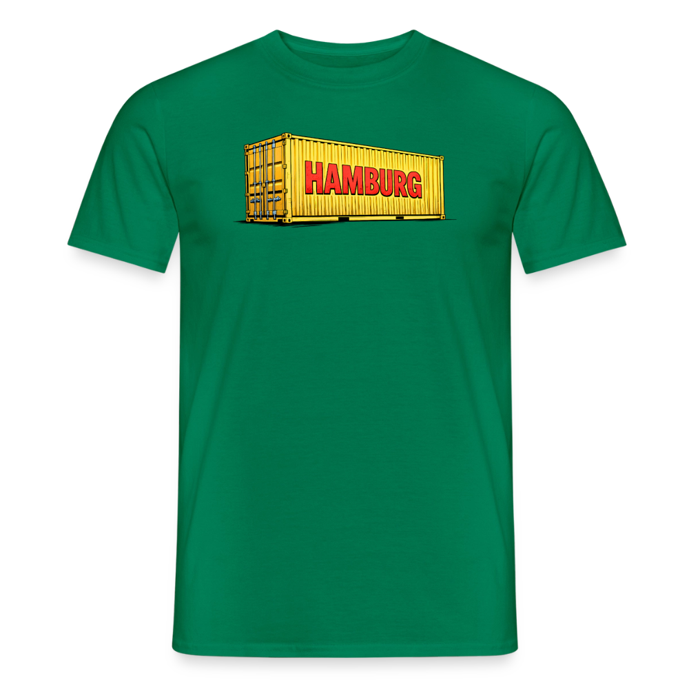 SSW2860Hafen Hamburg gelber Container - Kelly Green