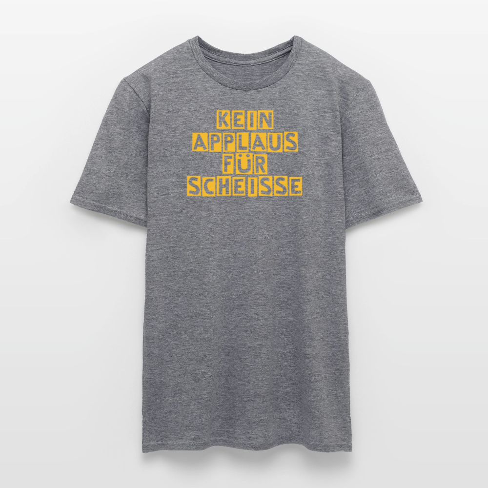 SSW2666KEIN APPLAUS FÜR SCHEISSE - Graphit meliert