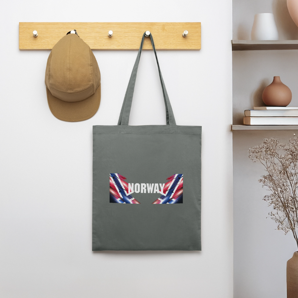 SSW2529 Stofftasche Flag of Norway - Anthrazit