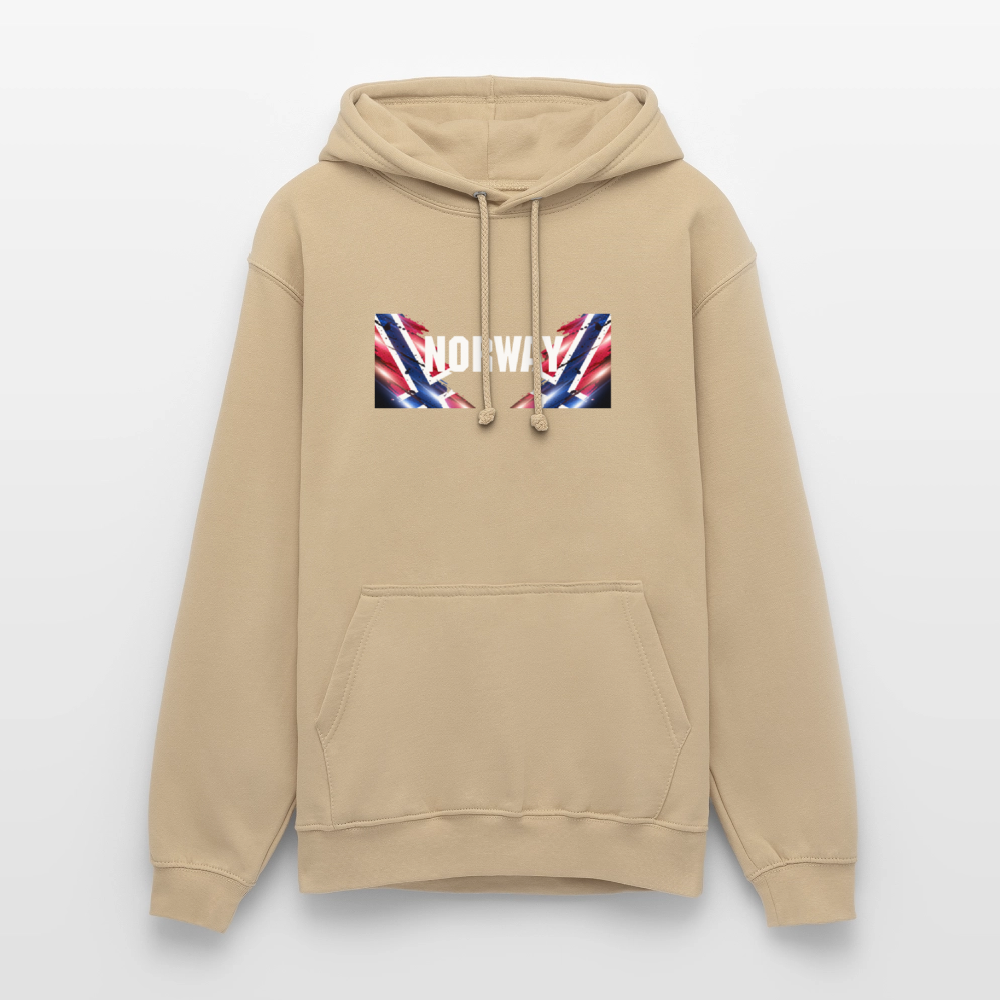 SSW2533 Kapuzenpulli Flag of Norway - Beige