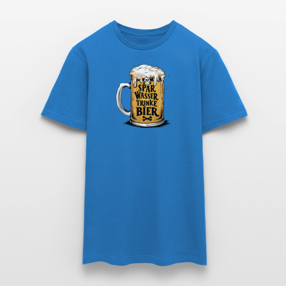 SSW2585 Spar Wasser Trinke Bier - Royalblau