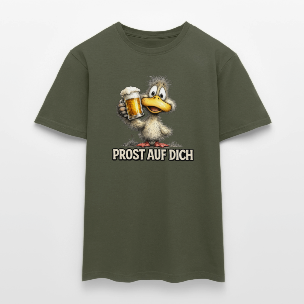 SSW2880Ente Prost auf dich - Militärgrün