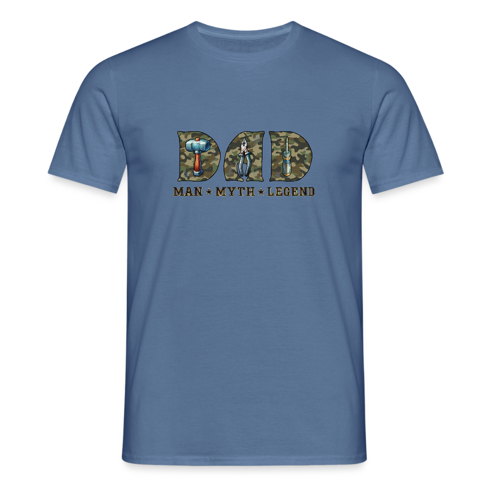 SSW2484Dad Man Myth Legend - Taubenblau 