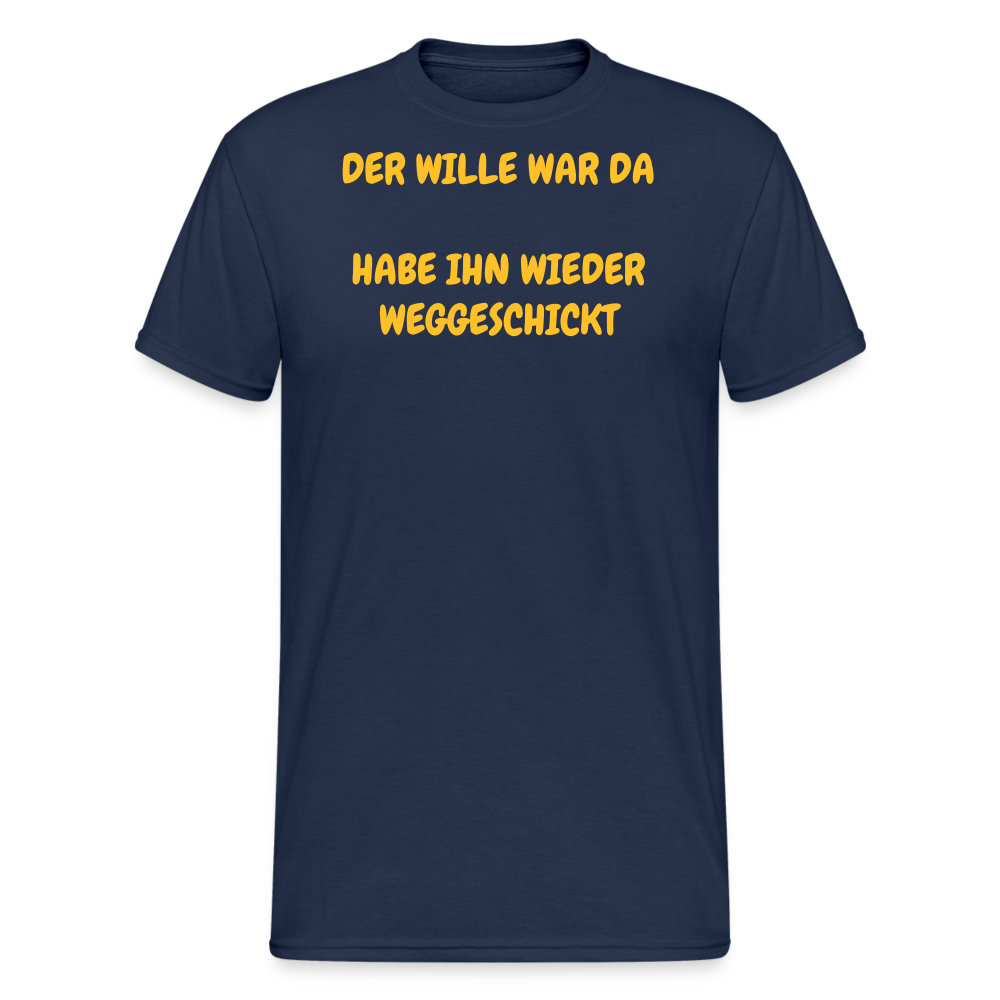 SSW2426DER WILLE WAR DA  HABE IHN WIEDER WEGGESCHICKT - Navy