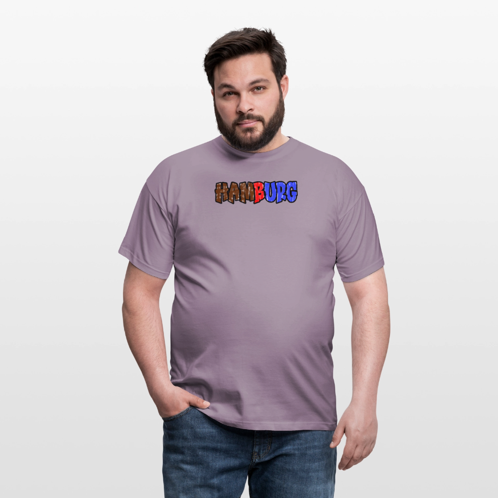 SSW2679Hamburg Braun rot Blau - Lilagrau 