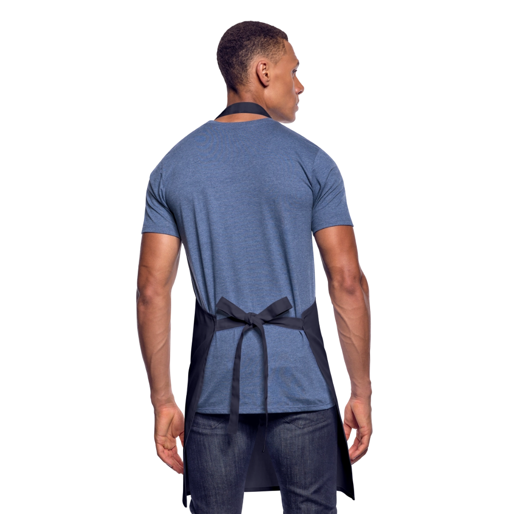 OSSI19 Kochschürze  HALT STAATSGRENZE - Navy