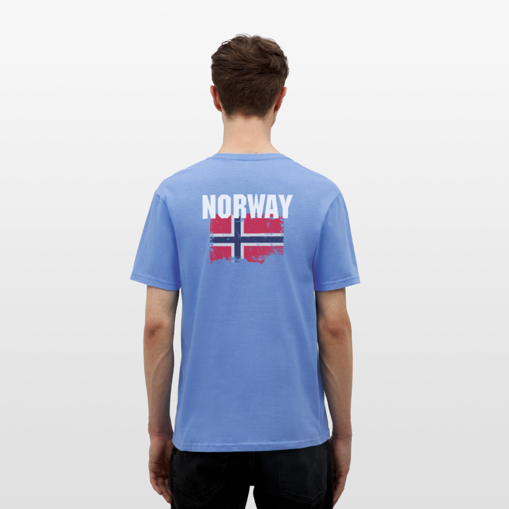 SSW2523 Flag of Norway - carolina blue
